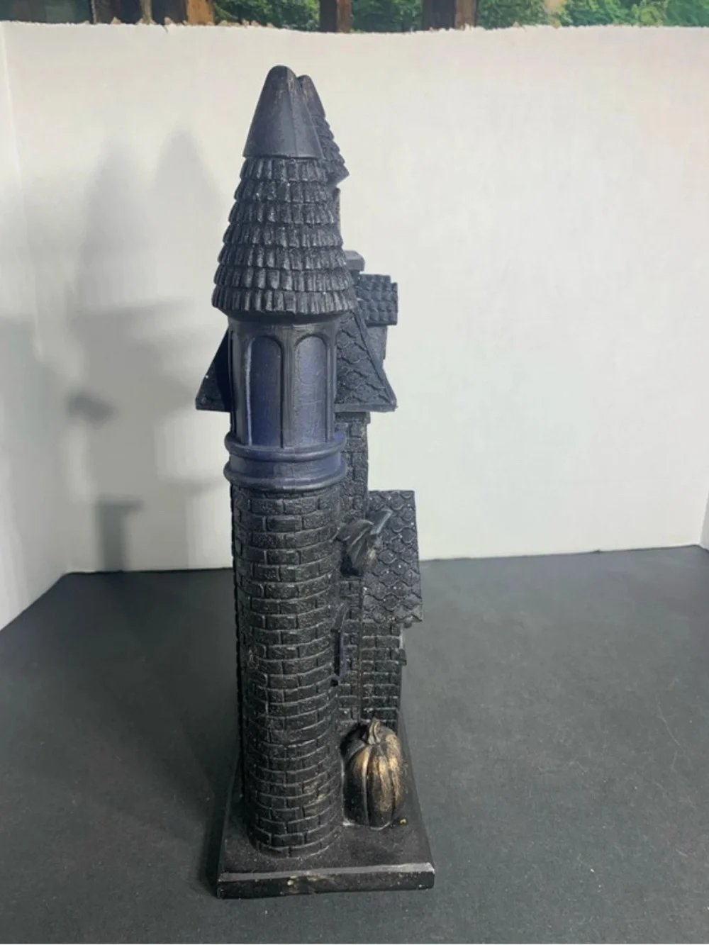 Gothic Haunted Manor Decorative Accent - Black